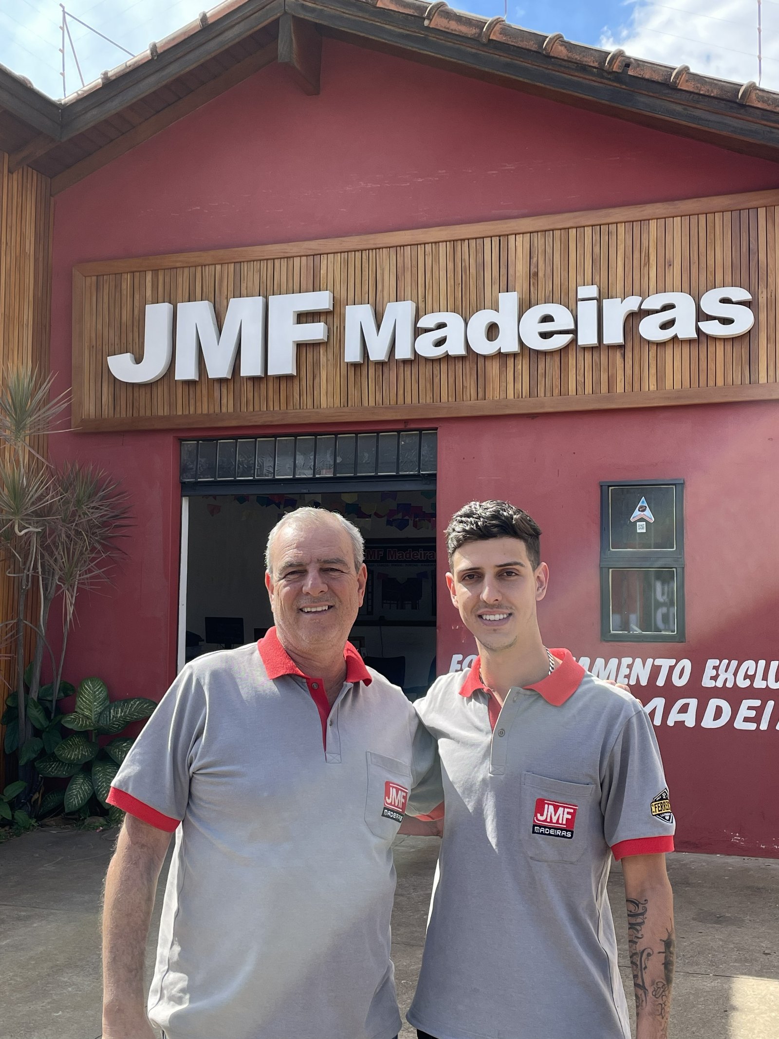 Equipe JMF Madeiras — Fundadores em Franca SP